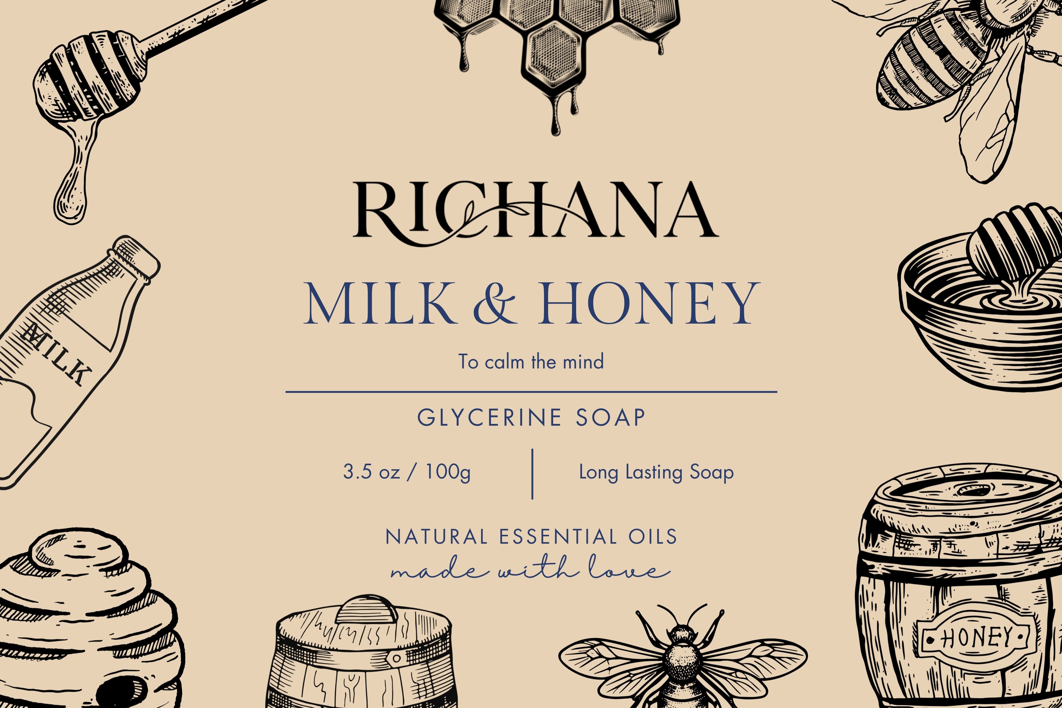 Velvet Milk & Honey Soap