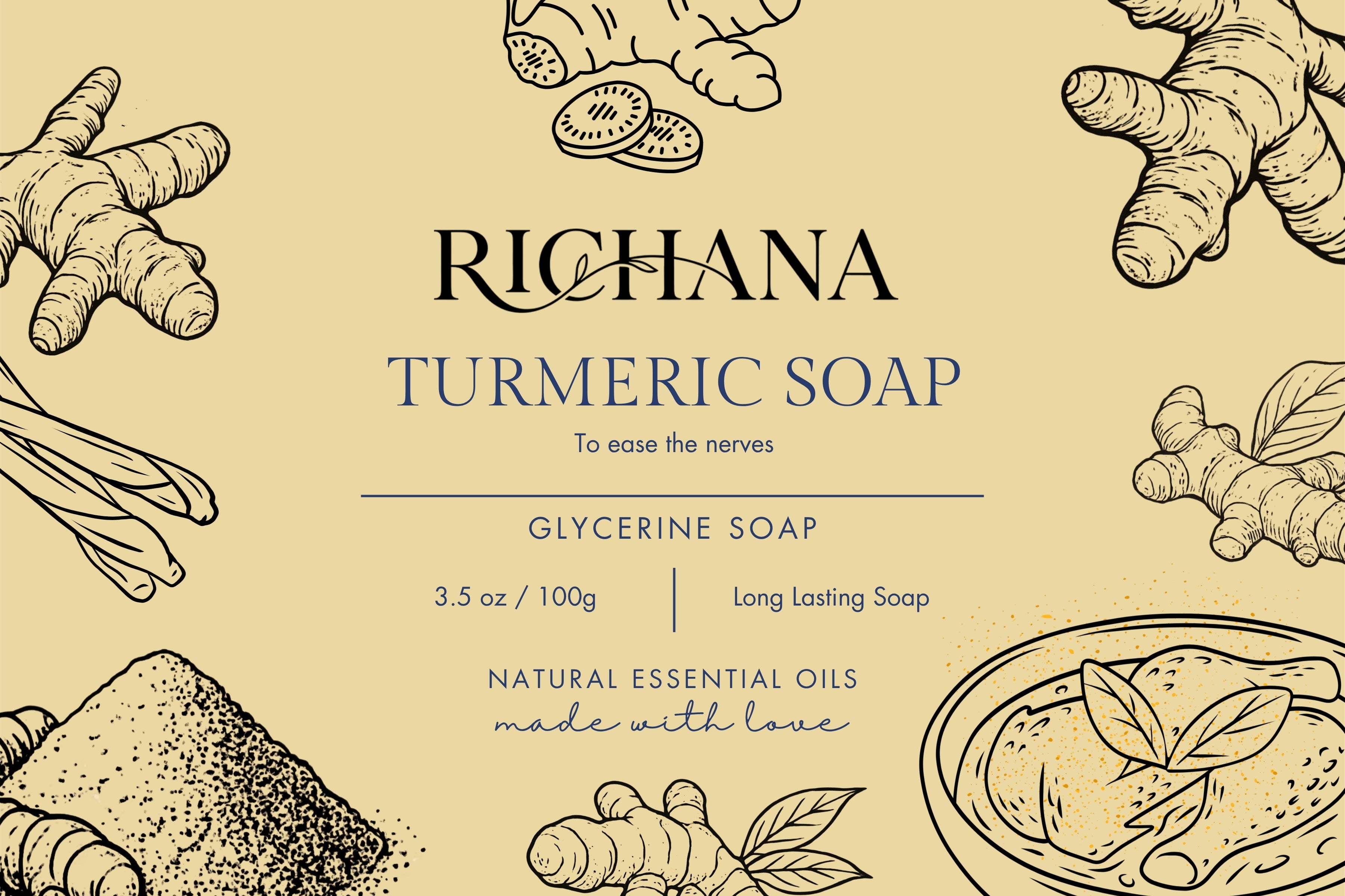 Golden Turmeric Soap